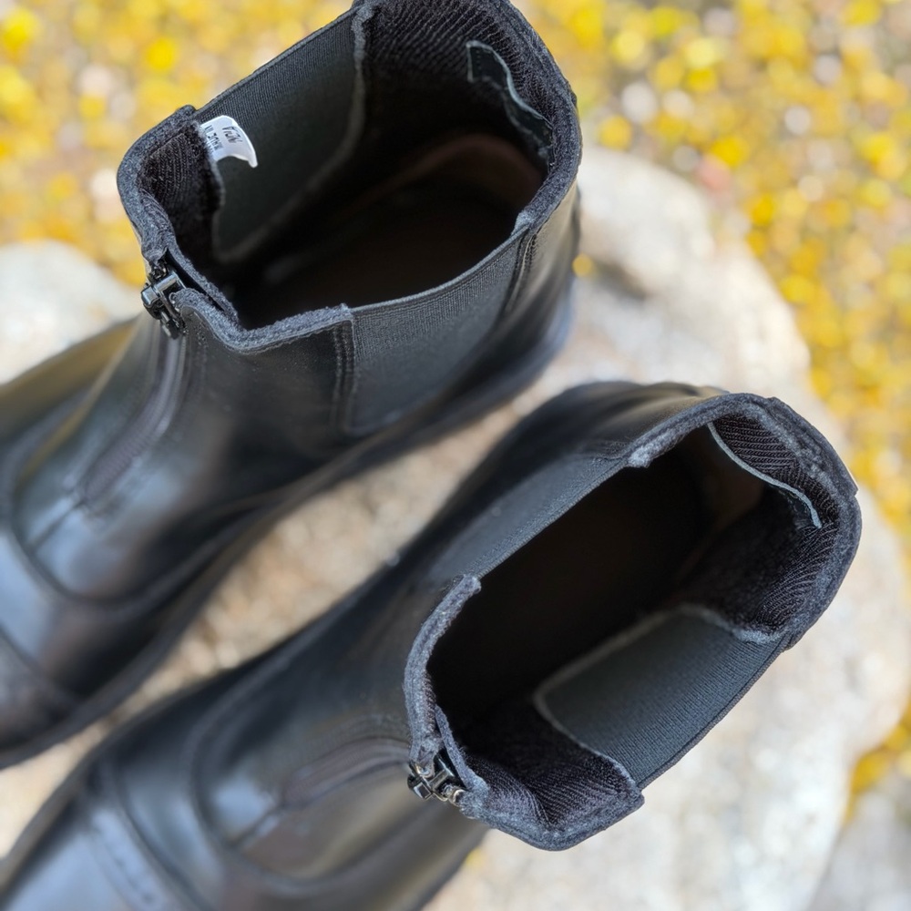 TuffRider Starter Paddock Boots ⭐️NEW Never Worn Zip Elastic Side Gussets - Picture 4 of 9